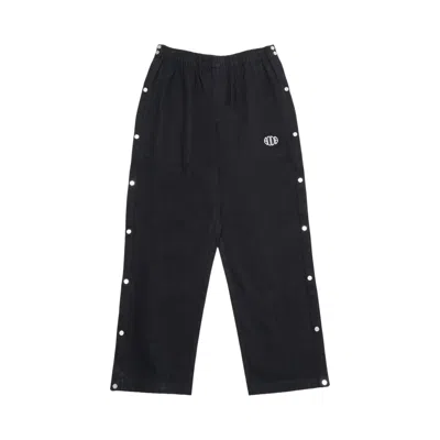 Pre-owned Bode Twill Tear Away Track Pants 'black' | Men's Size M