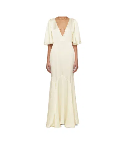 BODE V-NECK DRESS