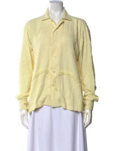 Pre-owned Bode Vintage Sweater In Yellow