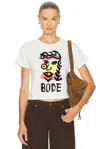 Bode Visage Printed Cotton-jersey T-shirt In White