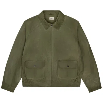 Pre-owned Bode Waxed Coach's Jacket 'light Green' | Men's Size M