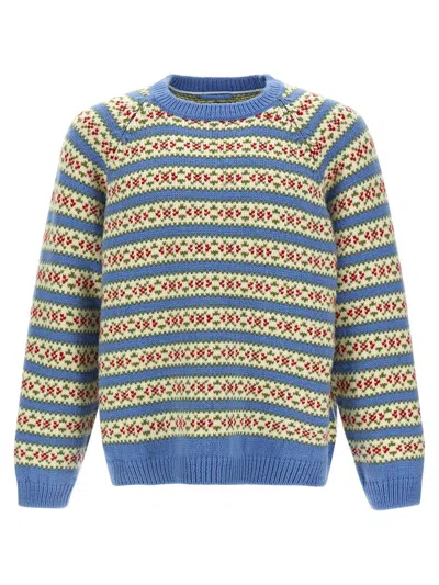 BODE BODE 'WEDGEWOOD' SWEATER