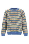 Bode Wedgewood Striped-pattern Sweater In Multi