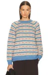 Bode Wedgewood Sweater In Multi