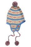 Bode Wedgewood Virgin Wool Pompom Beanie In Multi