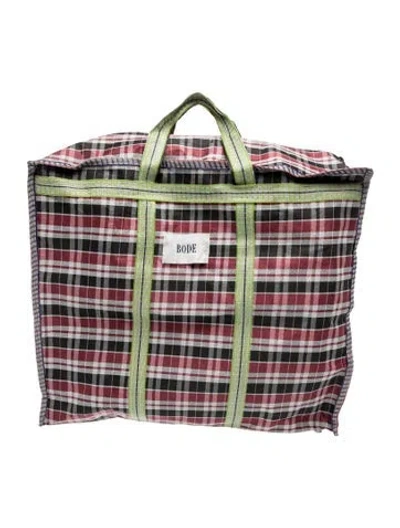 Pre-owned Bode Weekender Bag In Multi