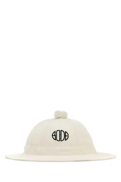 BODE WHITE LOGO BUCKET HAT