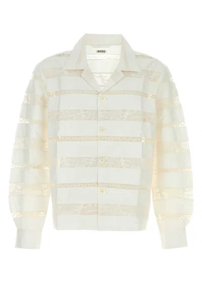 BODE WHITE POPLIN SHIRT