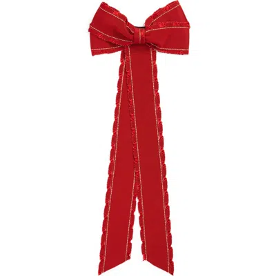 Bode Winner's Sash Bow In Red