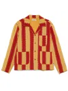 Bode Winner's Sash Jacket In Red