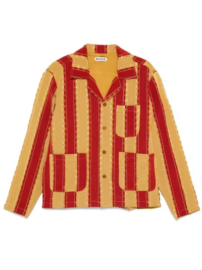 Bode Winner's Sash Jacket In Red