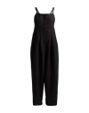 Bode Woman Jumpsuit Black Size M Linen In Black