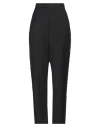 Bode Woman Pants Black Size 30 Virgin Wool, Mohair Wool In Black