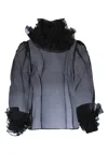 Bode Women's Button-front Shirt In Black