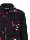 Bode Wool Full-length Men's Jacket In Multi