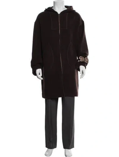 Pre-owned Bode Wool Jacket In Brown