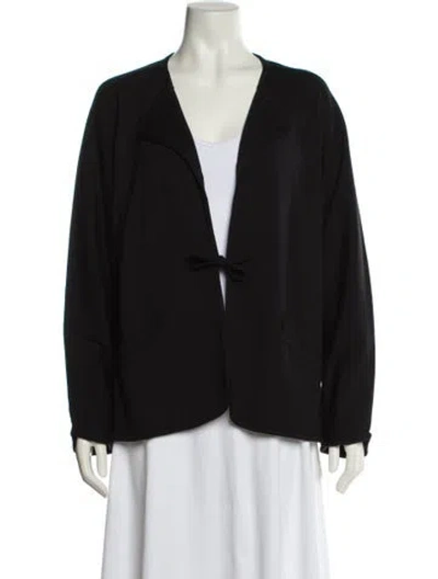 Pre-owned Bode Wool Jacket W/ Tags In Black