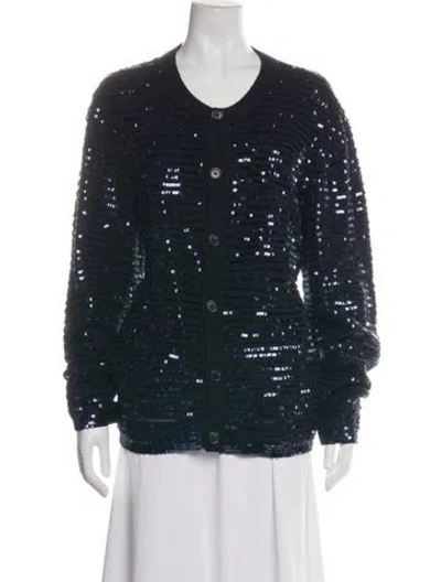 Pre-owned Bode Wool Patterned Sweater In Multicolor