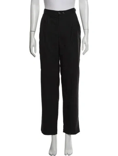 Pre-owned Bode Wool Straight Leg Pants In Red