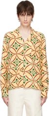 Bode Yellow Greer Shirt In Ylmlt