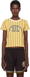 Bode Medalist Embroidered Stripe T-shirt