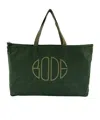 Bode Zippered Handbag In Green