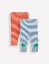 Boden 2er-pack Gerippte Leggings-prähistorisch Bunt In Multi
