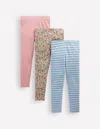 Boden 3er-pack Leggings-beeren Blumenmuster Set In Multi