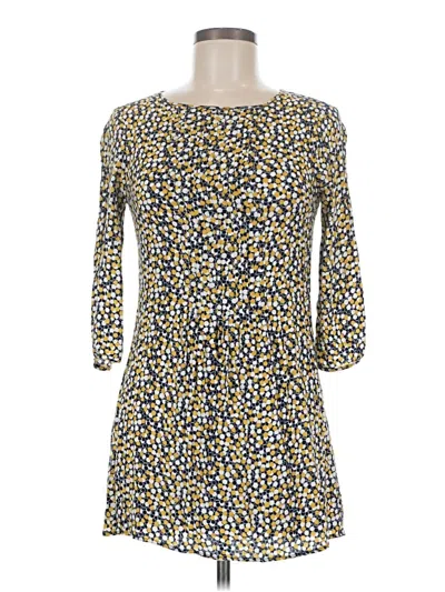 Pre-owned Boden 3/4 Sleeve Blouse In Yellow