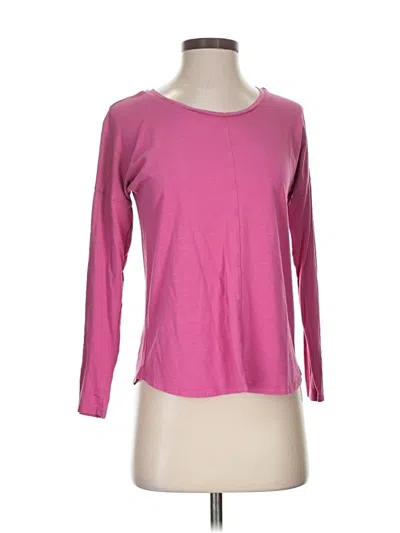 Pre-owned Boden 3/4 Sleeve T-shirt In Pink
