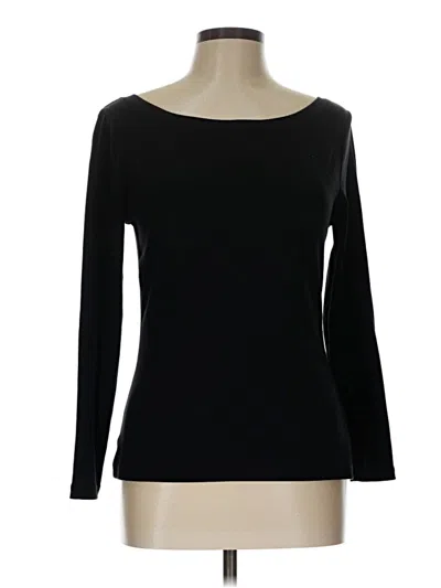 Pre-owned Boden 3/4 Sleeve T-shirt In Black