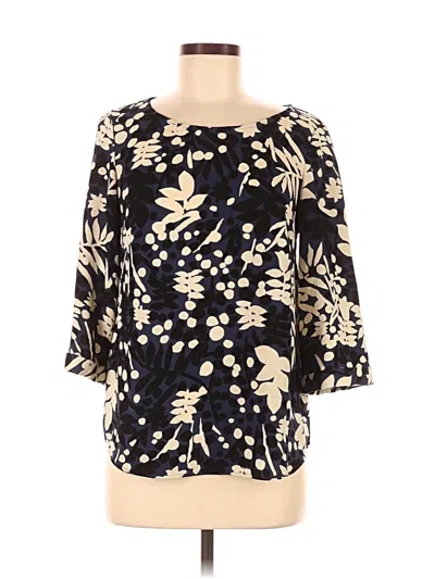 Pre-owned Boden 3/4 Sleeve T-shirt In Black