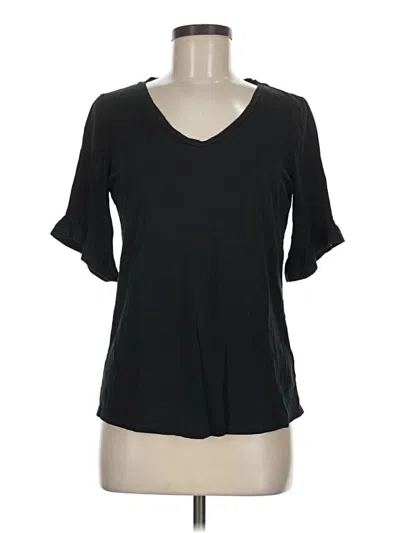 Pre-owned Boden 3/4 Sleeve T-shirt In Black