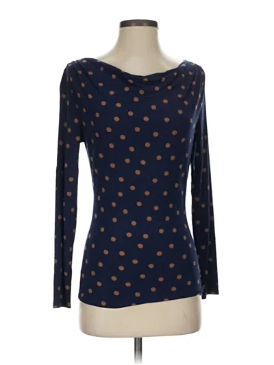 Pre-owned Boden 3/4 Sleeve T-shirt In Blue