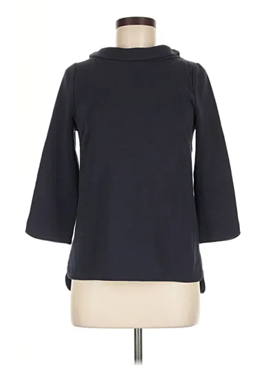Pre-owned Boden 3/4 Sleeve T-shirt In Blue