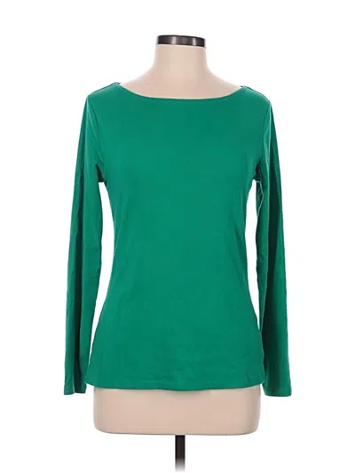 Pre-owned Boden 3/4 Sleeve T-shirt In Green