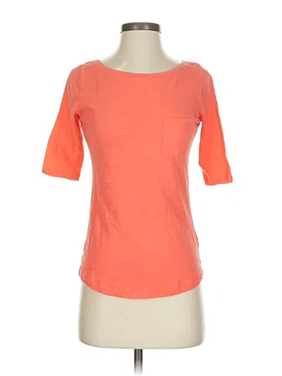 Pre-owned Boden 3/4 Sleeve T-shirt In Orange