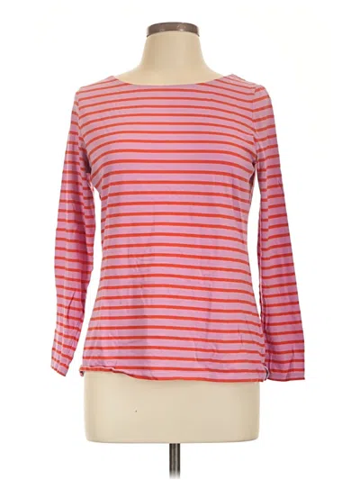 Pre-owned Boden 3/4 Sleeve T-shirt In Pink