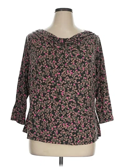 Pre-owned Boden 3/4 Sleeve T-shirt In Pink