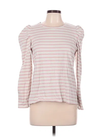 Pre-owned Boden 3/4 Sleeve T-shirt In Pink