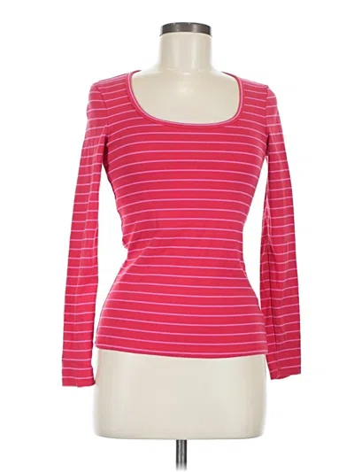 Pre-owned Boden 3/4 Sleeve T-shirt In Red