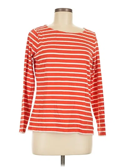 Pre-owned Boden 3/4 Sleeve T-shirt In Red
