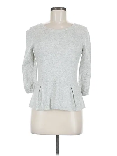 Pre-owned Boden 3/4 Sleeve T-shirt In Silver