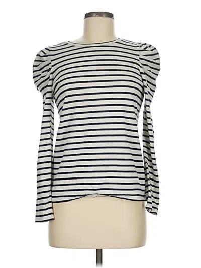 Pre-owned Boden 3/4 Sleeve T-shirt In Silver
