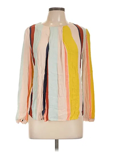 Pre-owned Boden 3/4 Sleeve T-shirt In White