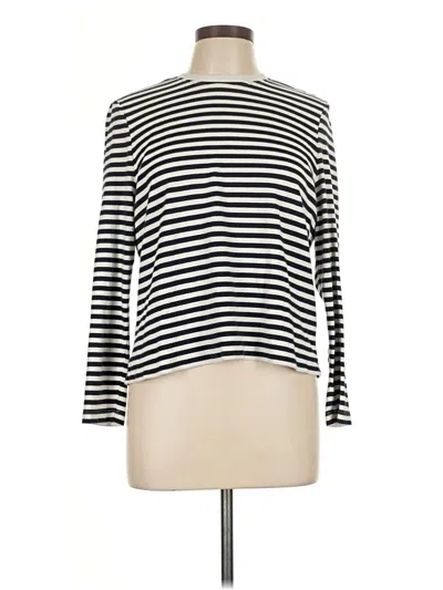 Pre-owned Boden 3/4 Sleeve T-shirt In White