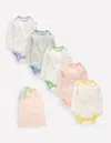 Boden 5 Pack Bodies Multi Ivory Spot/stripe Girls  In Multi