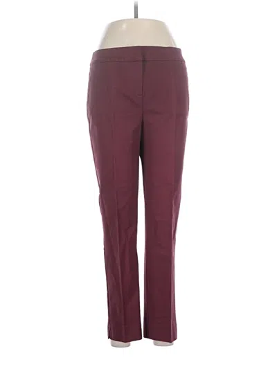 Pre-owned Boden Active Pants In Burgundy
