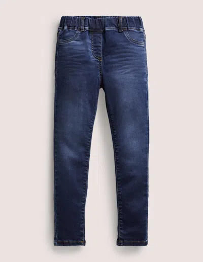 Boden Kids' Adventure-flex Jeans-leggings-beatnik Red In Blue