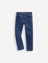 Boden Eng Anliegende Adventure-flex-jeans-mittlere Mischung Denim In Blue